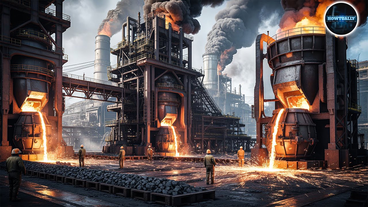 Как производится сталь: сталелитейная промышленность стоимостью 2 триллиона долларов