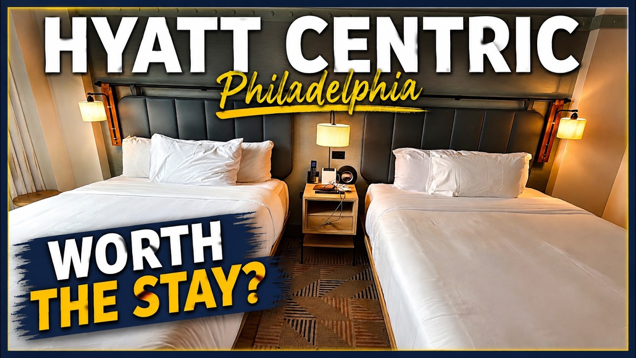 Hyatt Centric Philadelphia Room Tour: Is It Worth It?