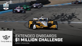 Extended Onboards // 2024 The Thermal Club $1 Million Challenge | INDYCAR by NTT INDYCAR SERIES 2,894 views 2 days ago 8 minutes, 41 seconds