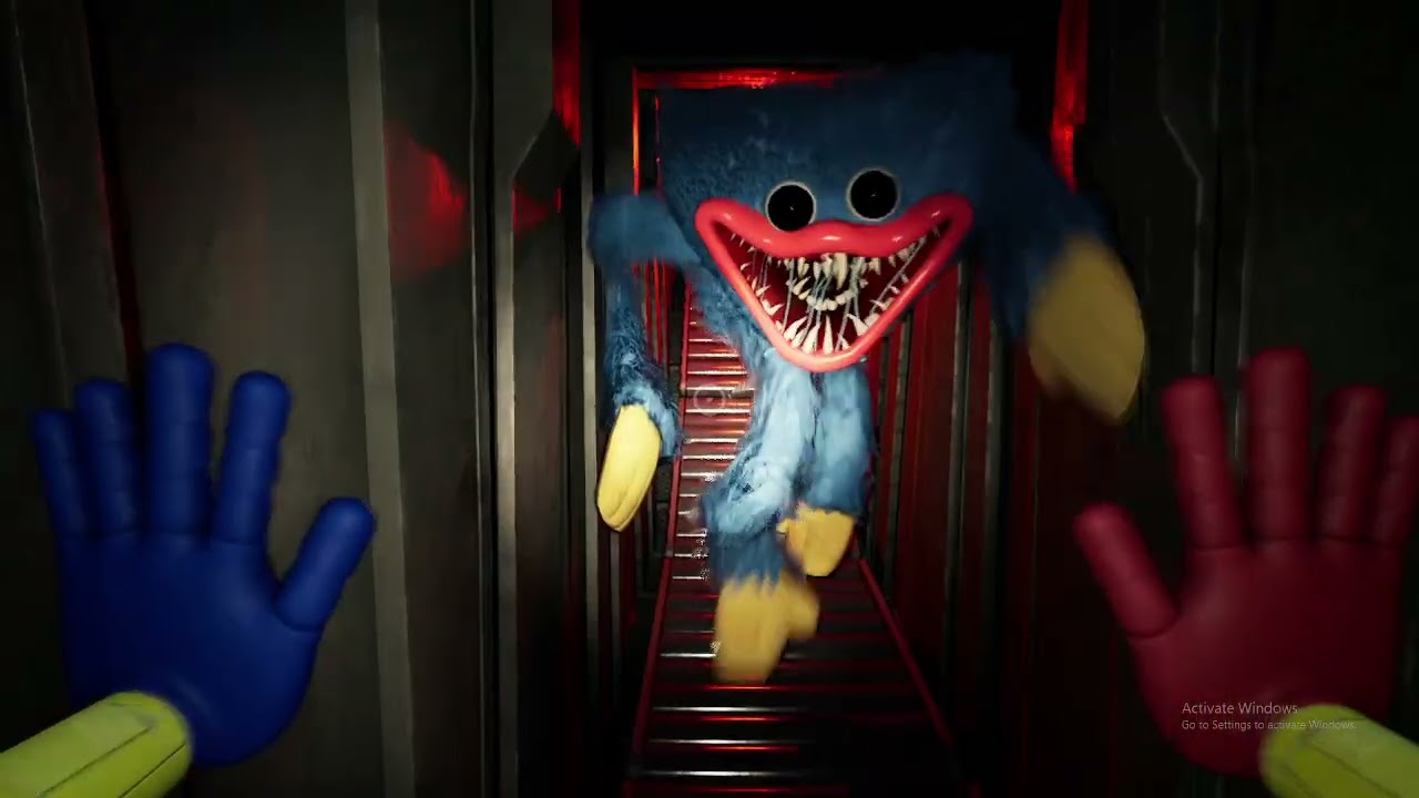 playing poppy playtime 1!!