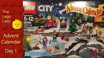 LEGO City Advent Calendar 2015 - Opening Day 1