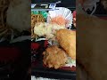 本日の仕出し弁当。のり唐明太。400円也。10/9-5
