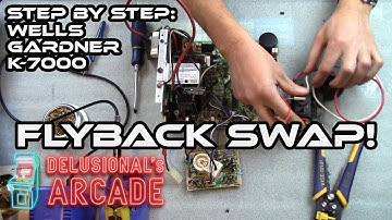 How to: WG K-7000 flyback swap #CRTrepair