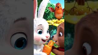 The Little Rabbit and the Magic Carrot 🐰🥕 | English Moral Story for Kids | Nursery Cartoon Story