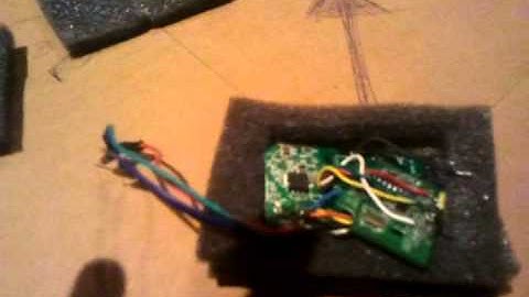 Arduino MultiWii Quadcopter Part 6 - Sensor Casing and Very First Cardboard Prototyping