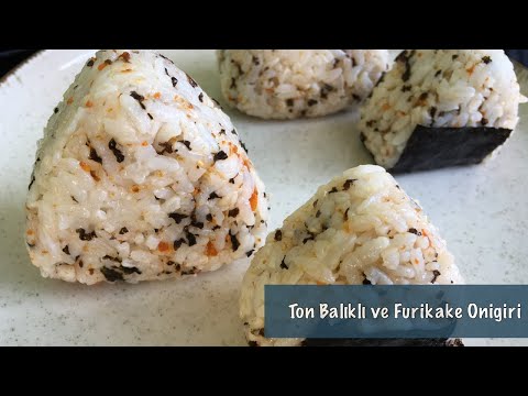 Ton Balıklı Onigiri ve Furikake Onigiri Nasıl Yapılır? (Onigiri ambalajı nasıl yapılır?)