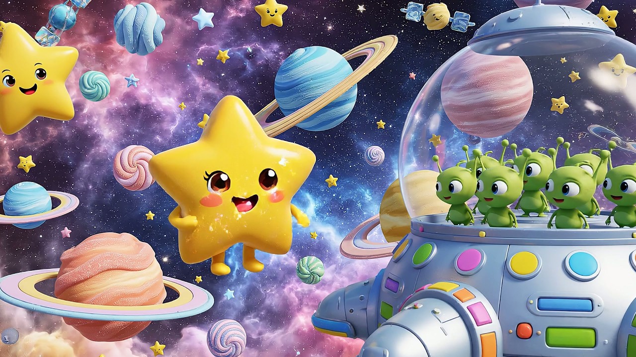 Estrellita, ¿Dónde Estás? Misión de Rescate Espacial | Canciones Infantiles y Aventuras