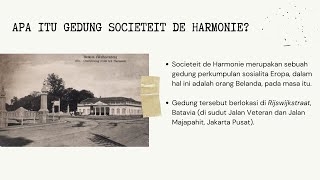 Gaya Arsitektur Indis: Gedung Sociëteit De Harmonie Batavia