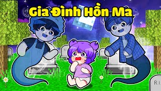 NABEE EM BÉ ĐƯỢC BẢO VỆ BỞI GIA ĐÌNH HỒN MA VUI VẺ TRONG MINECRAFT*NABEE GIA ĐÌNH HỒN MA 👶👻