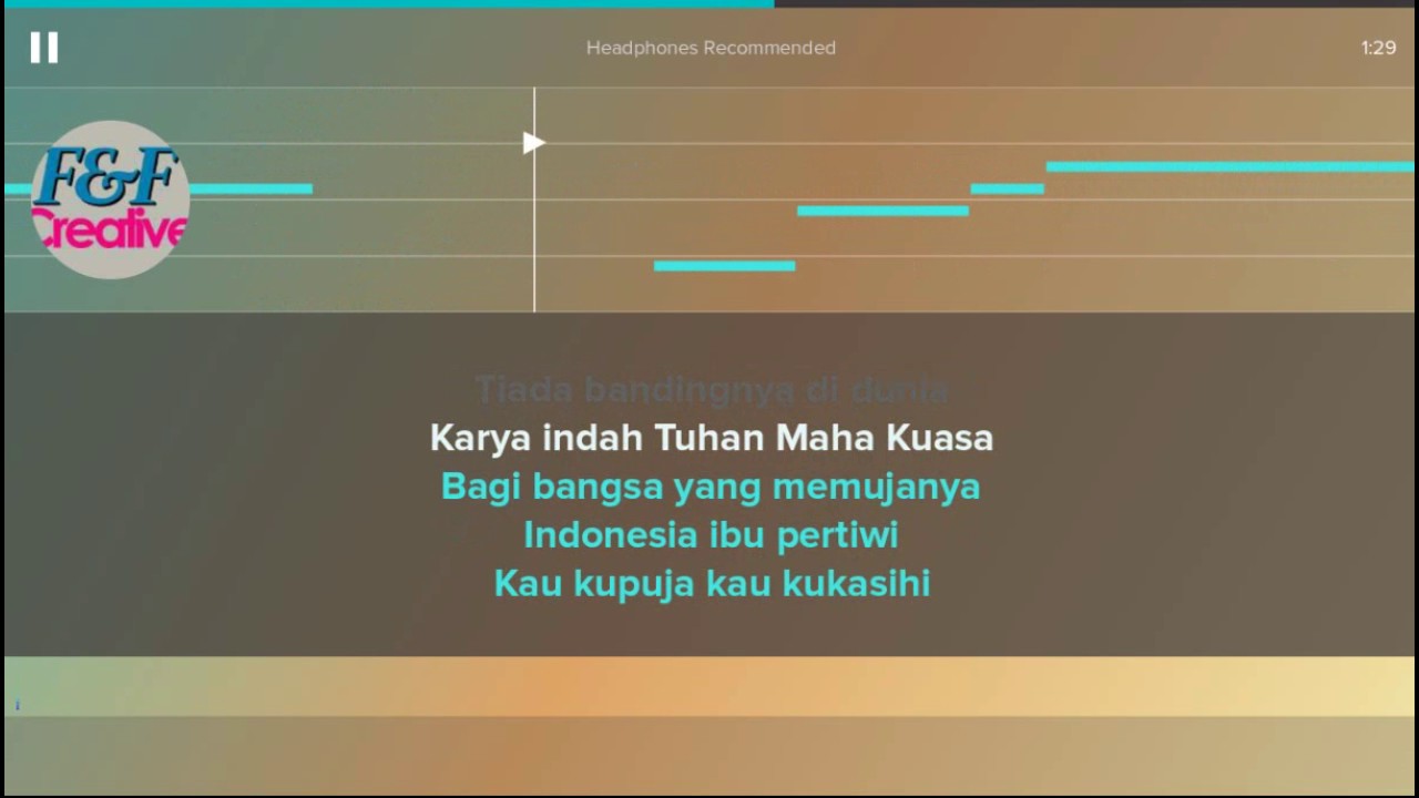 Karaoke Indonesia Pusaka ++ Lirik (No Vocal) - YouTube