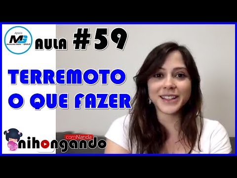 TERREMOTO. O QUE FAZER - AULA #59
