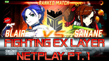 [Fighting EX Layer] Ranked Netplay Pt. 1 [1080p/4K]