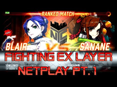 [Fighting EX Layer] Ranked Netplay Pt. 1 [1080p/4K]