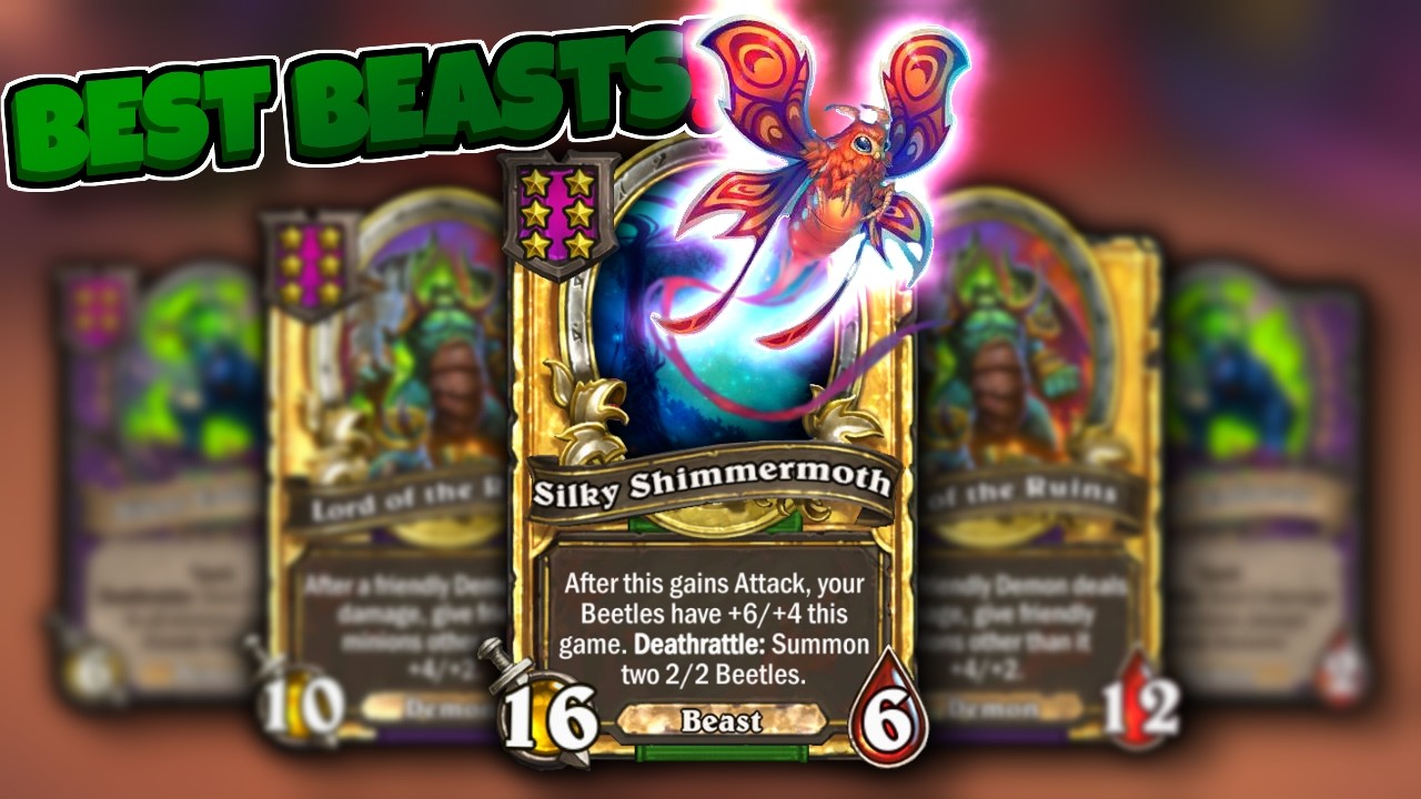 The only Correct way to play beasts! | Hearthstone Battlegrounds