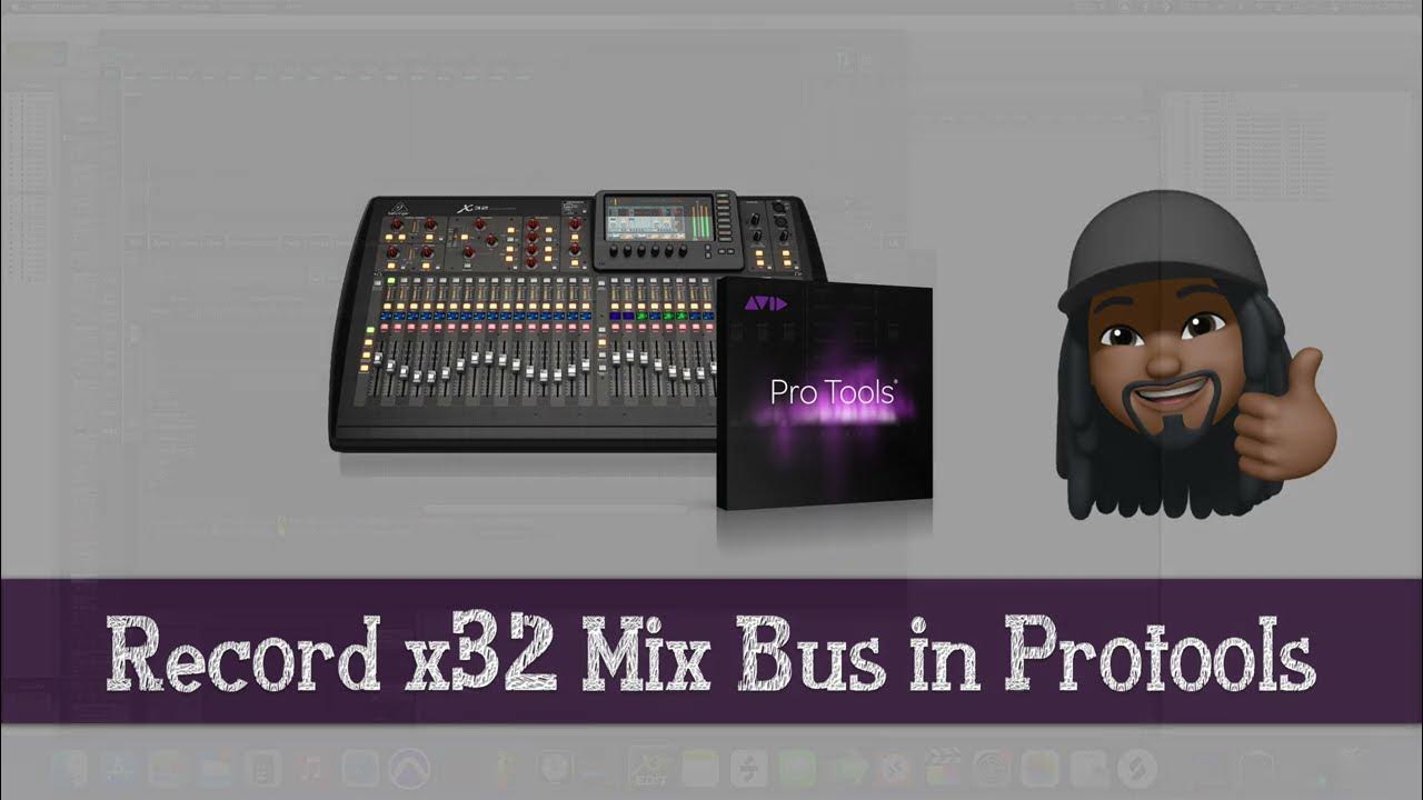 Ep7 How to Record x32 Mix Buses in your DAW YouTube