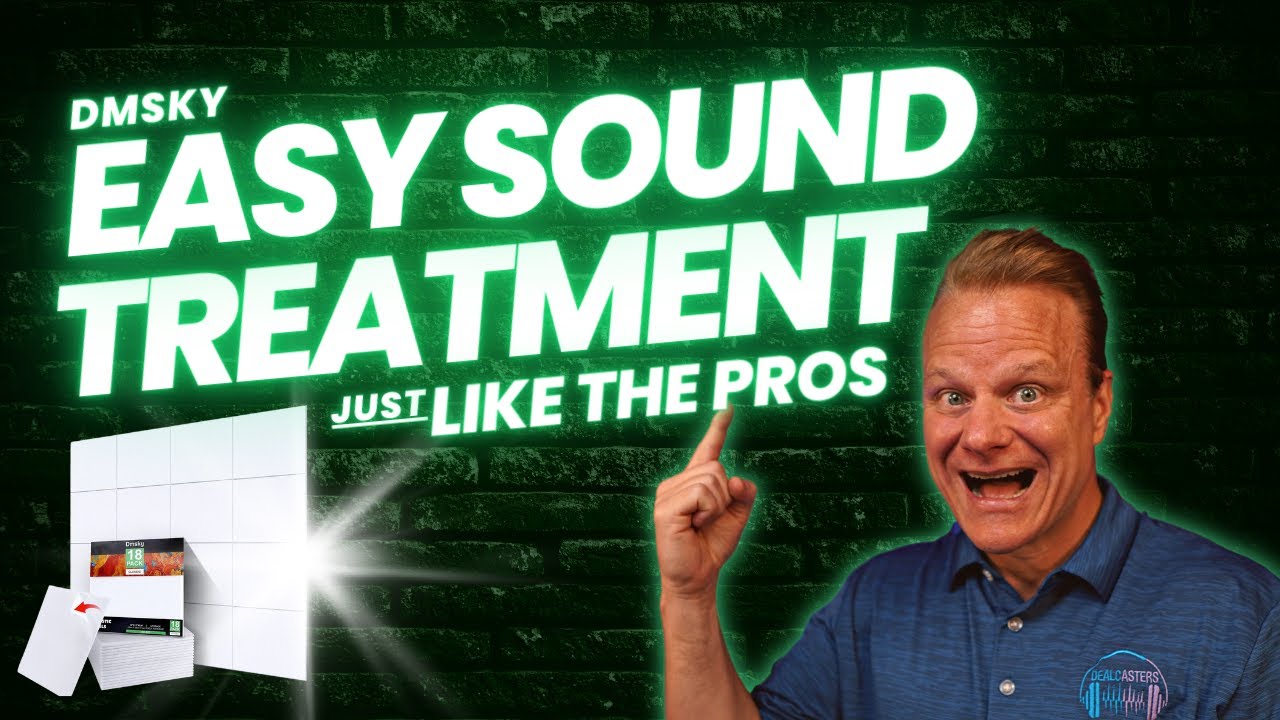 Transform Your Room into a Pro Studio with DMSKY Acoustic Panels!