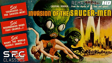 Invasion Of The Saucer Men | Full Movie | Classic Sci-Fi | Alien Invasion!