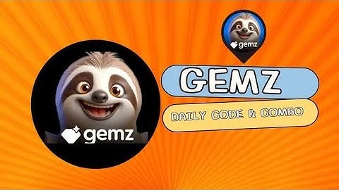 Gemz Daily Cipher & Combo 22 October Gemz Daily CodeGemz Daily Combo 22/ 23 October Gemz Cipher