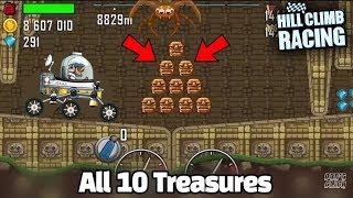 !!!What happens if we collect all 10  treasure in hill climb!!!