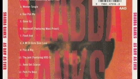 Shabba Ranks Ft KRS-1 - The Jam CD 1991 Remasterizado SD