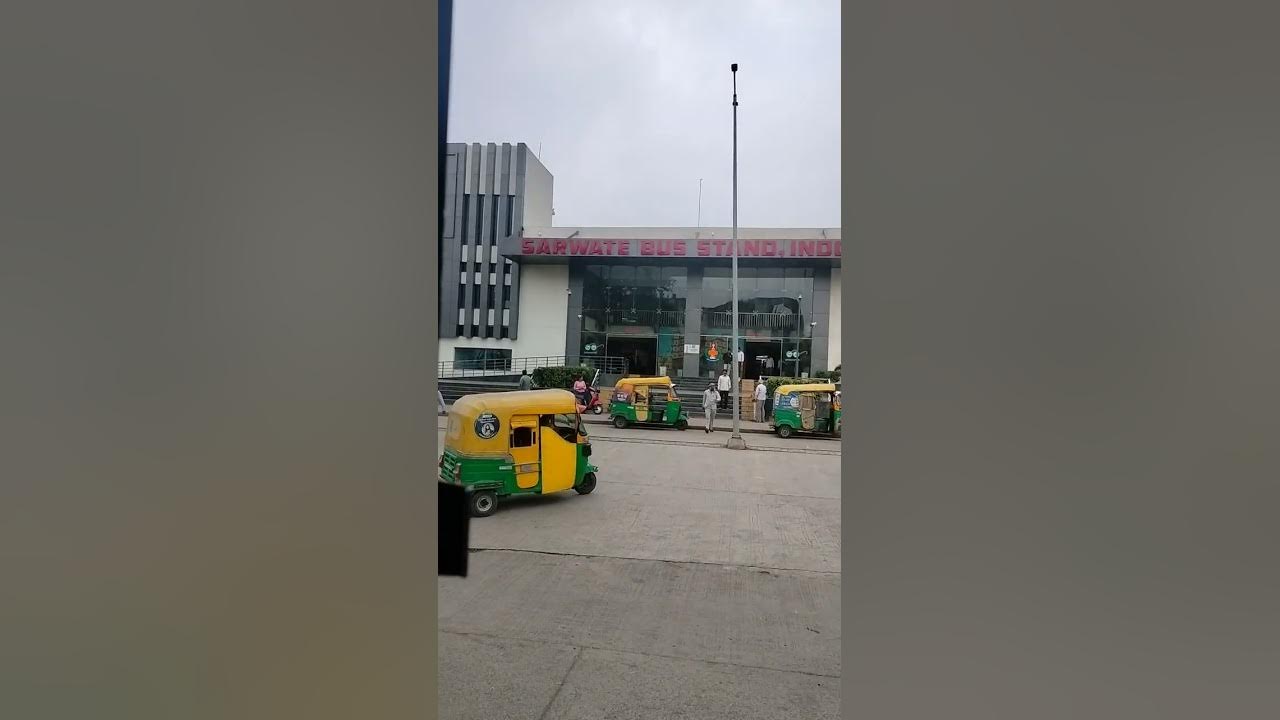 Indore sarwate bus stand new look YouTube
