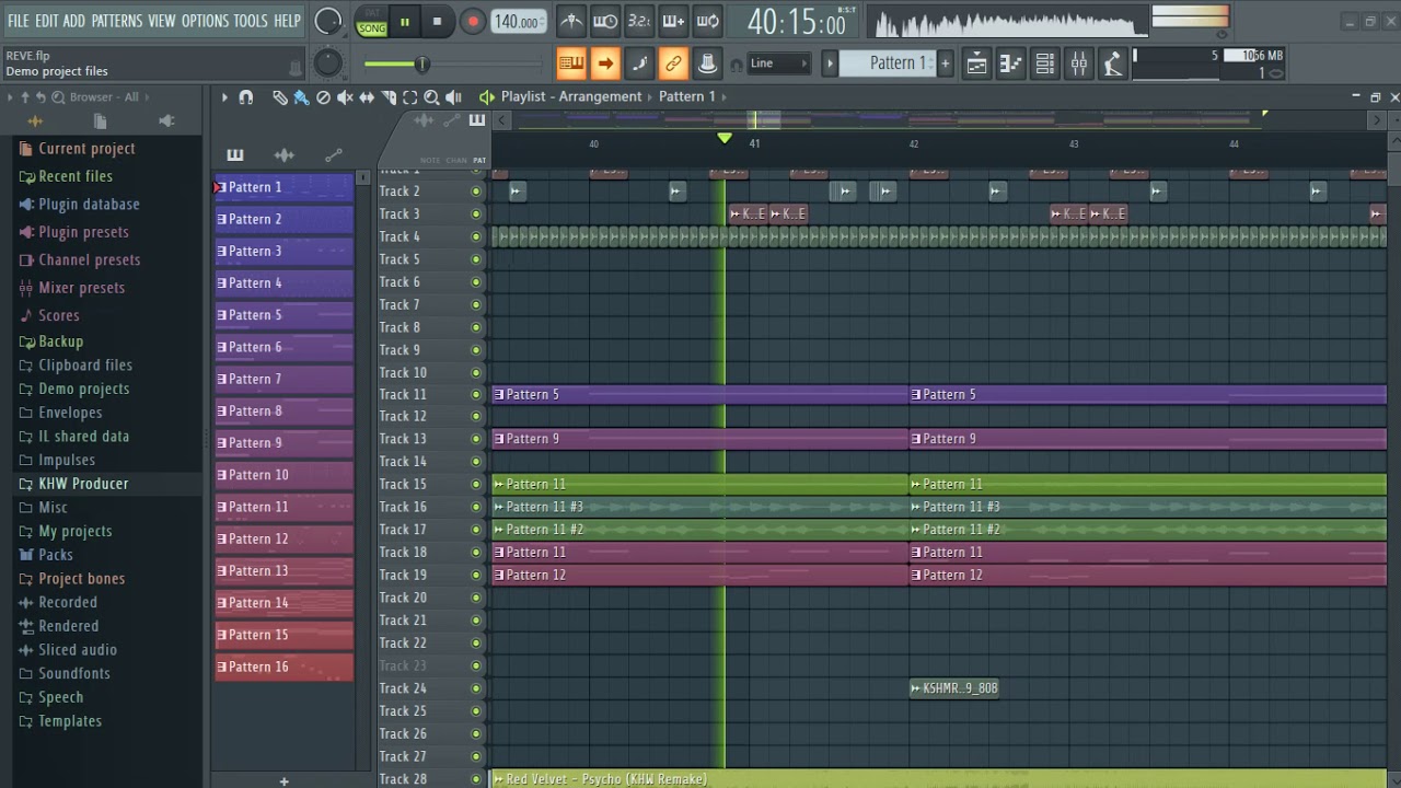 KHW Remake: Red Velvet - Psycho (Instrumental)