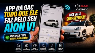 Testando Todas as Funções do App da GAC Aion V!