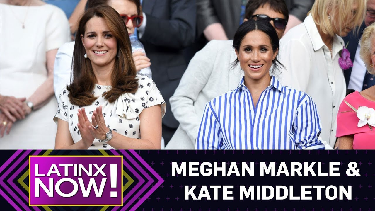 e news trending now Are Meghan Markle & Kate Middleton Feuding? | Latinx Now! | E! News