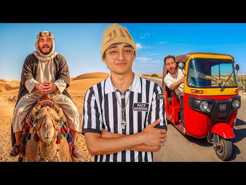 RACE ACROSS THE COUNTRY | تحدي مين أسرع واحد في تريبلز