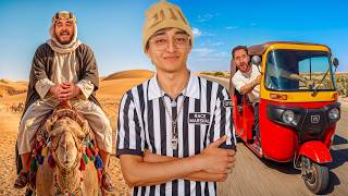 RACE ACROSS THE COUNTRY | تحدي مين أسرع واحد في تريبلز