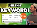 Use This Keyword &amp; Increase Etsy Sales IMMEDIATELY! w/ InsightFactory