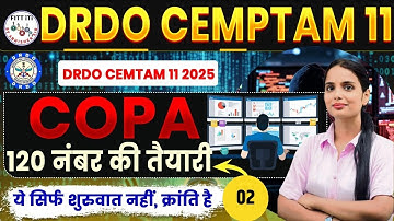 02 - DRDO Technician COPA Classes | Complete Syllabus Explained | DRDO Tech-A Preparation 2025