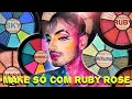 MAKE SÓ COM RUBY ROSE: TESTANDO TUDO! 🔥🌈|Victor Nogueira