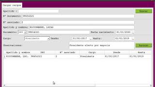 Modulo de Distribución de Cargos Sistema de Cooperativas