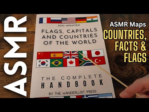 Facts & Flags of 20 random countries [ASMR Facts]