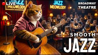 🔴 Cozy Jazz Café Evenings ☕🎷 Smooth Jazz & Warm Nights to Unwind | Jazz Meowlody screenshot 5