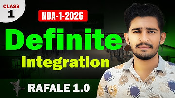 Definite Integration Class 01 | NDA 1 2026 | Rafale 1.0 Batch | Paramjeet Sir