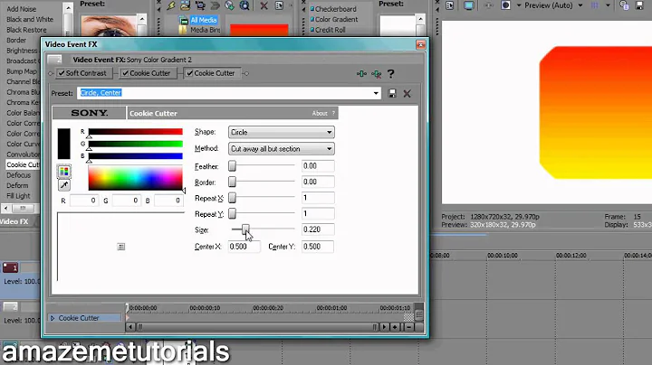 Sony Vegas Tutorials - Effect 5