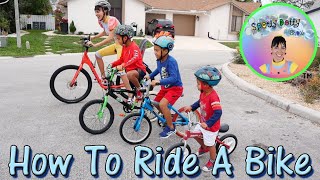 How To Ride A Bike In 4 Minutes | No Training Wheels | 4 Easy Steps