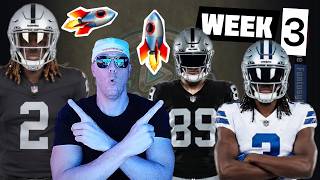 Week 3 Fantasy Football Questions: Bowers, Flowers, Pickens