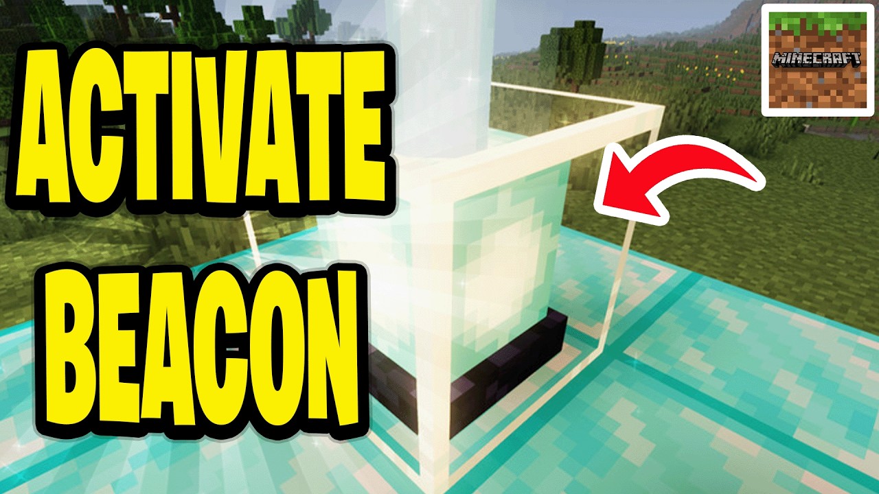 How To Activate Beacon In Minecraft - YouTube