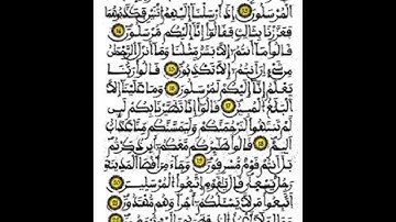 سورة يس قراءة مغربية رائعة للشيخ عبد الرحمن بن موسى - المصحف الحسني المسبع -