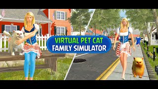 Family Pet Cat Simulator: Simulation Games screenshot 4