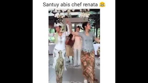 Moment Chef Renatta Joget Pake Kebaya #Shorts