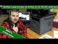 Drucker einrichten und mit WLAN verbinden Brother MFC-L5750DW