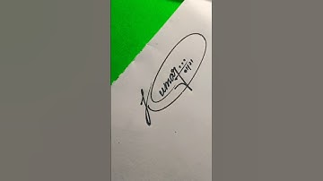 Do Letter K signature Kumar #calligraphy #signaturestyle #shorts ❤️❤️