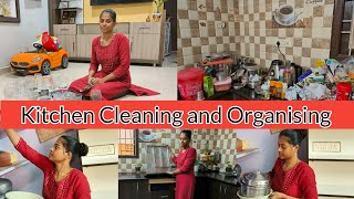 Vlog#10|| இப்படி ஆகும்னு நினைக்கல😣 ||Kitchen Cleaning and Organising#dimlvlog#tamil#trending