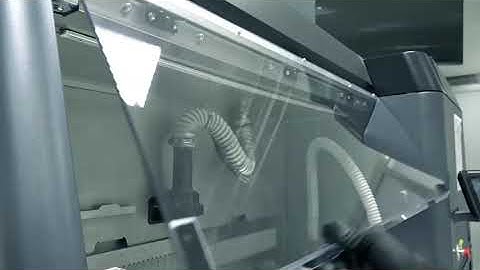 Unpacking Parts HP Jet Fusion 3D Processing Station HP 1080p