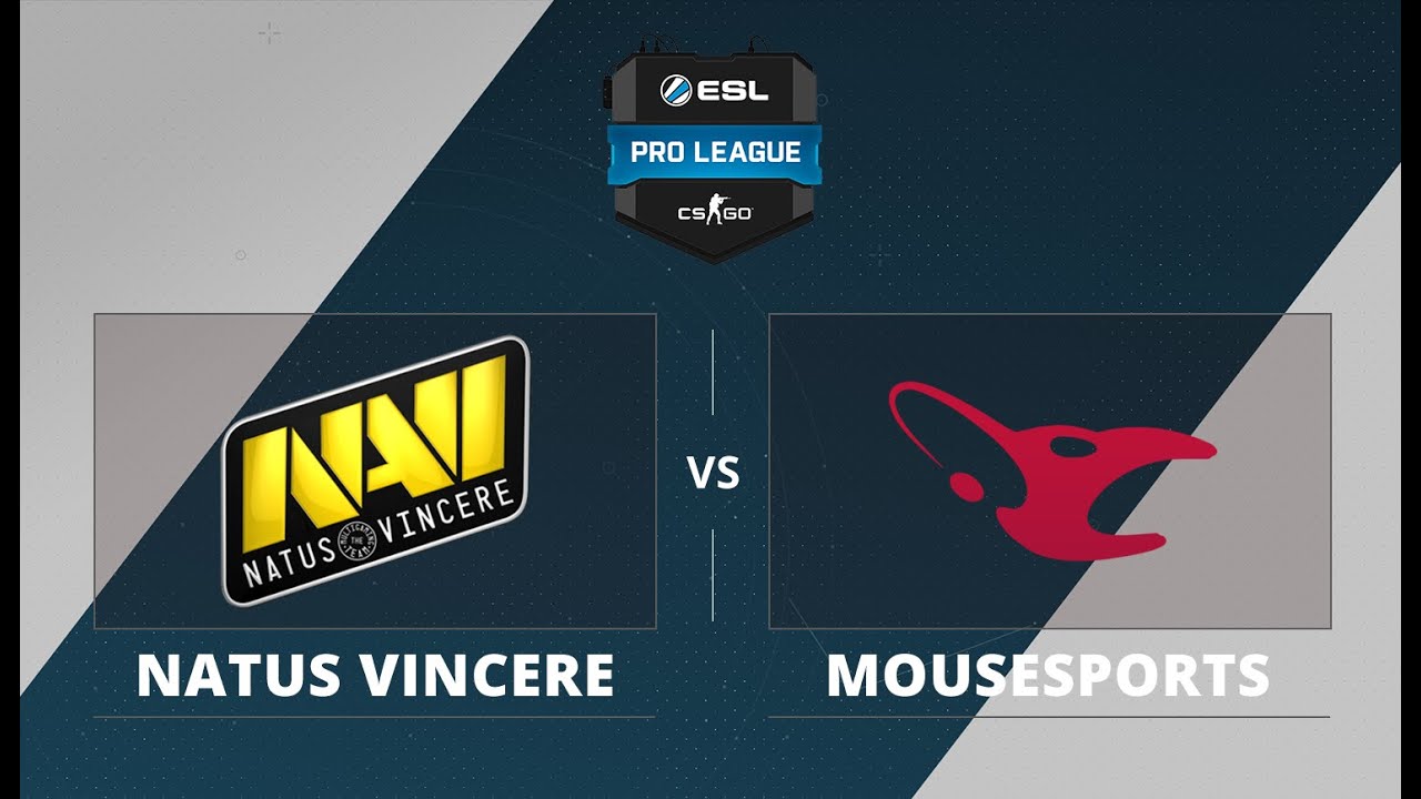 ESL Pro League — Na`Vi vs mousesports — Карта 1