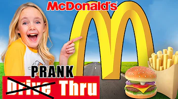 McDonald’s Drive Thru Prank! Jazzy Skye and the Fun Squad!
